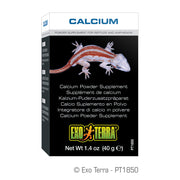 EXO TERRA Supplément Calcium en Poudre 40g pour Reptiles