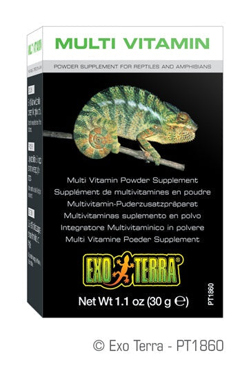 Exo Terra - Multivitamines en Poudre - Supplément pour Reptiles