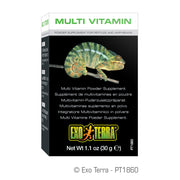 EXO TERRA Supplément Multivitamines en Poudre 30g pour Reptiles