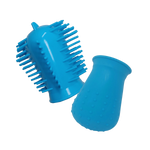 Voir l’image dans la galerie, PAWTEK Brosse 2 en 1 pour Pattes de Chiens Bleu