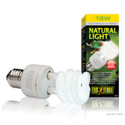 EXO TERRA Ampoule 13W Fluocompacte Natural Light pour Reptiles
