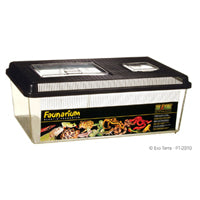 EXO TERRA Faunarium Plat en Plastique L pour Reptiles