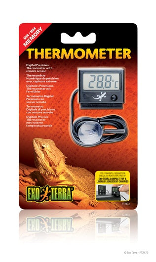 EXO TERRA Thermomètre Numérique pour Reptiles