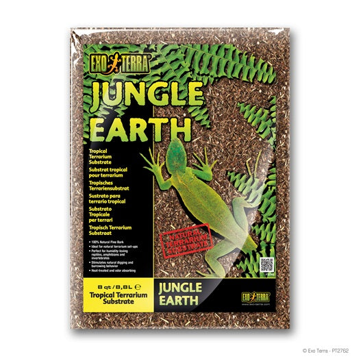 EXO TERRA Substrats Terre de Jungle 8.8L pour Reptiles