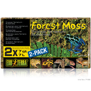 EXO TERRA Mousse de Forêt 7L x2 pour Reptiles