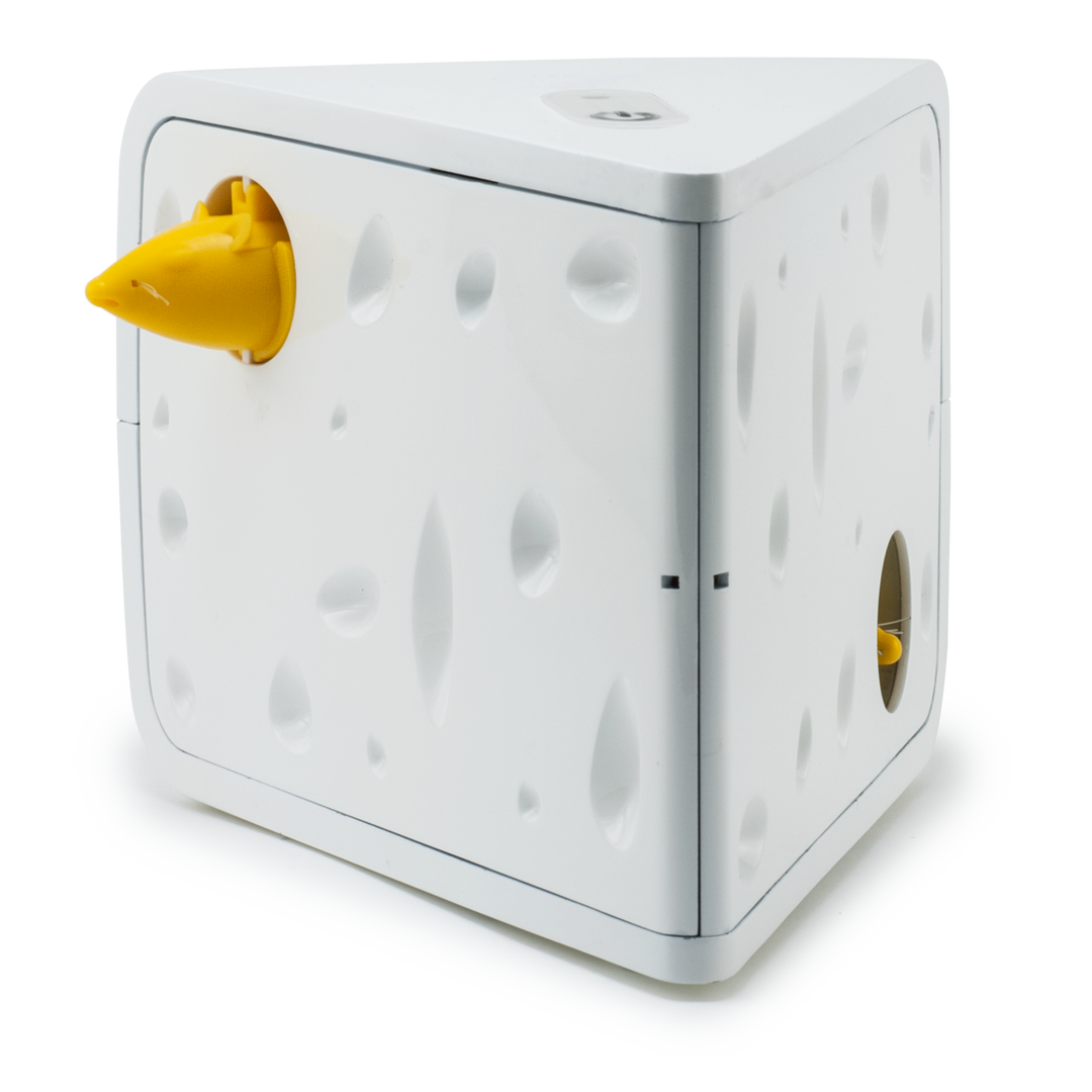 Petsafe - Frolicat Forme de Fromage - Jouet Interactif pour Chats