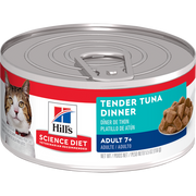 Hill's Science Diet - Chat Senior 7+ Pâté de Thon - Nourriture Humide pour Chats