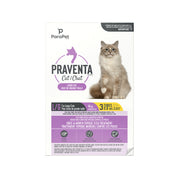 K9 PRAVENTA 360 Chat Parapet pour Grands Chats 3 Tubes