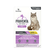 K9 PRAVENTA 360 Chat Parapet pour Grands Chats 3 Tubes