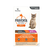 K9 PRAVENTA 360 Chat Parapet pour Petits Chats 6 Tubes