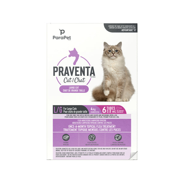 K9 PRAVENTA 360 Chat Parapet pour Grands Chats 6 Tubes
