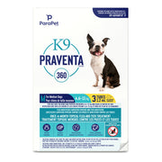 K9 PRAVENTA 360 Chien 10-10.9kg, Contient 3 Dose