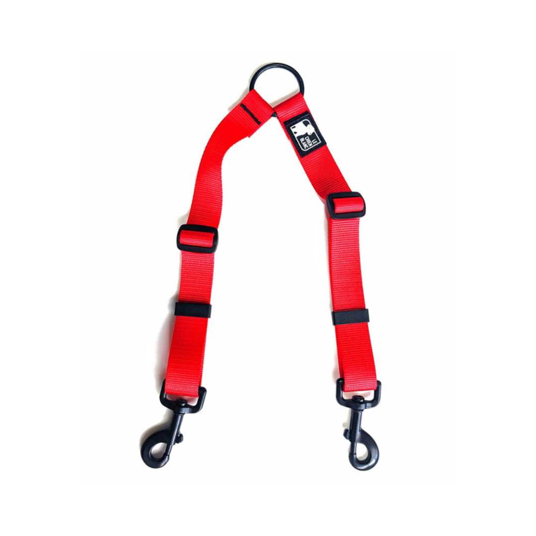 CHIEN BLANC Coupleur Rouge