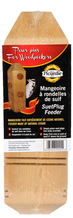 Voir l’image dans la galerie, PICARDIE Mangeoire à Rondelle de Suif pour Pics