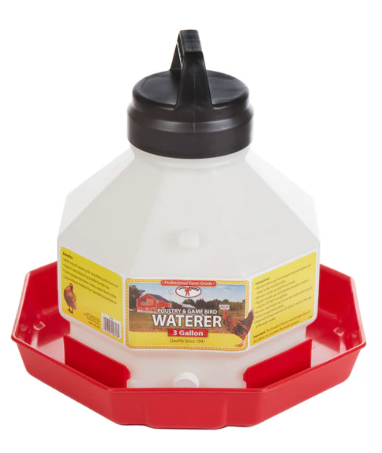 Miller - Abreuvoir Automatique à Bouchon Étanche - Abreuvoir pour Volailles