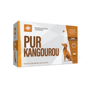 Big Country Raw - Formule Pur au Kangourou - Nourriture Crue Congelée pour Chiens