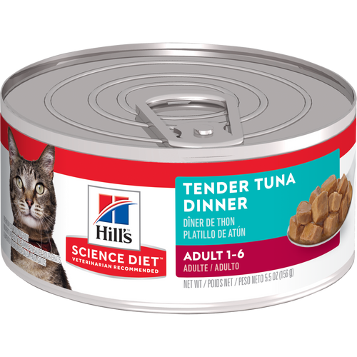 Hill's Science Diet - Chat Adulte Pâté de Thon - Nourriture Humide pour Chats
