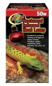 ZOO MED Lampe Infrarouge 50W pour Reptiles
