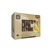 Big Country Raw Fare Game - Lapin et Porc - Nourriture Crue Congelée pour Chats