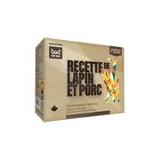 Big Country Raw Fare Game - Lapin et Porc - Nourriture Crue Congelée pour Chats