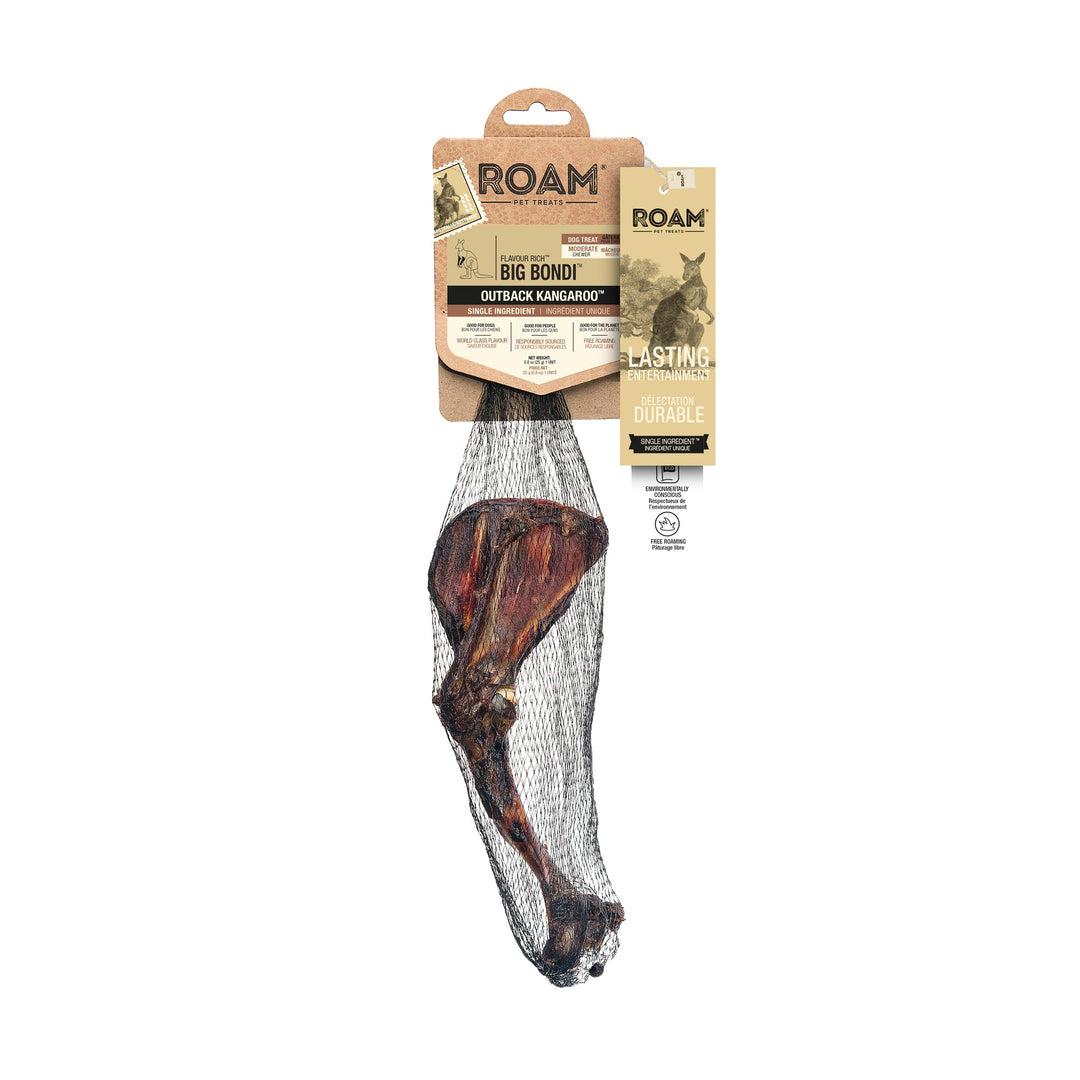 Roam - Os Big Bondi, Kangourou de l’Outback - Gâteries Naturelles pour Chiens