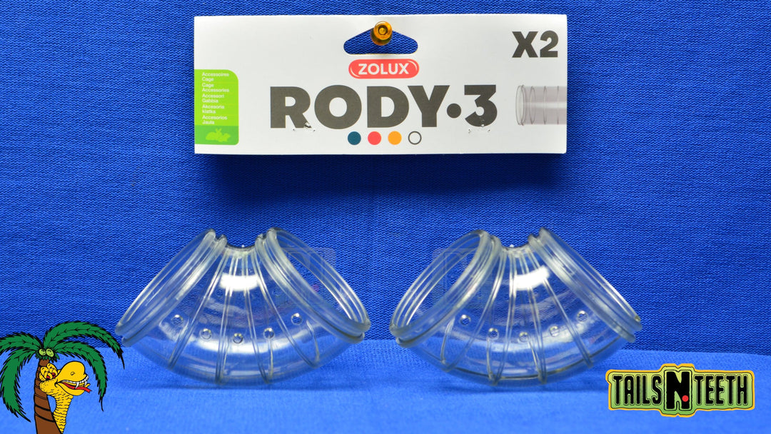 Zolux - Tube Transparent Rody 3 - Accessoire pour Rongeurs