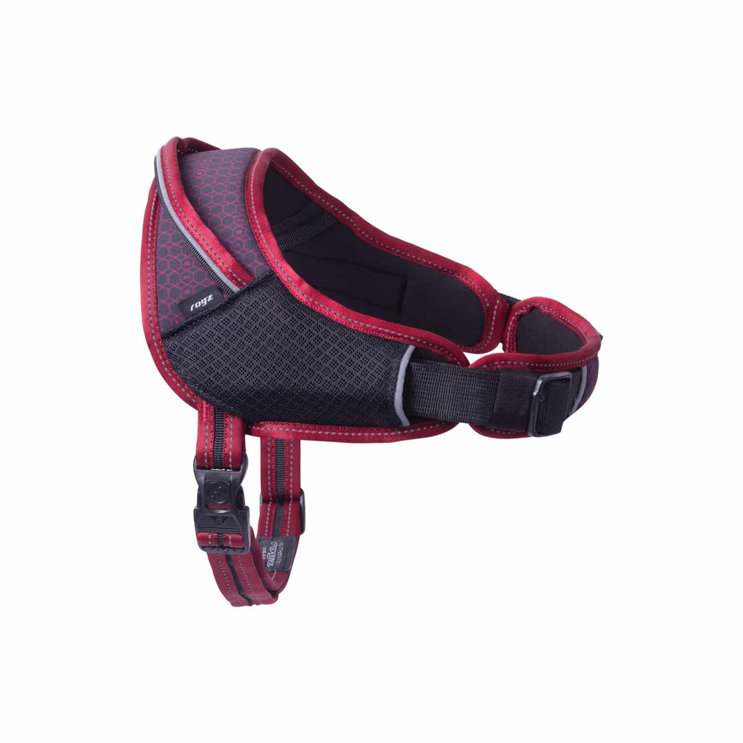 ROGZ Harnais Airtech M Rouge