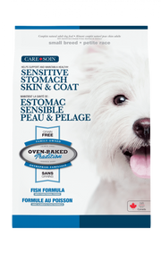 Oven-Baked Tradition Soin - Estomac Sensible, Peau et Pelage, Poisson - Nourriture Sèche Sans Grains pour Chiens de Petites Races