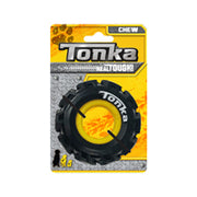 Tonka - Jouet Pneu Seismic avec Ouverture pour Gâteries pour Chiens, 8.9 cm