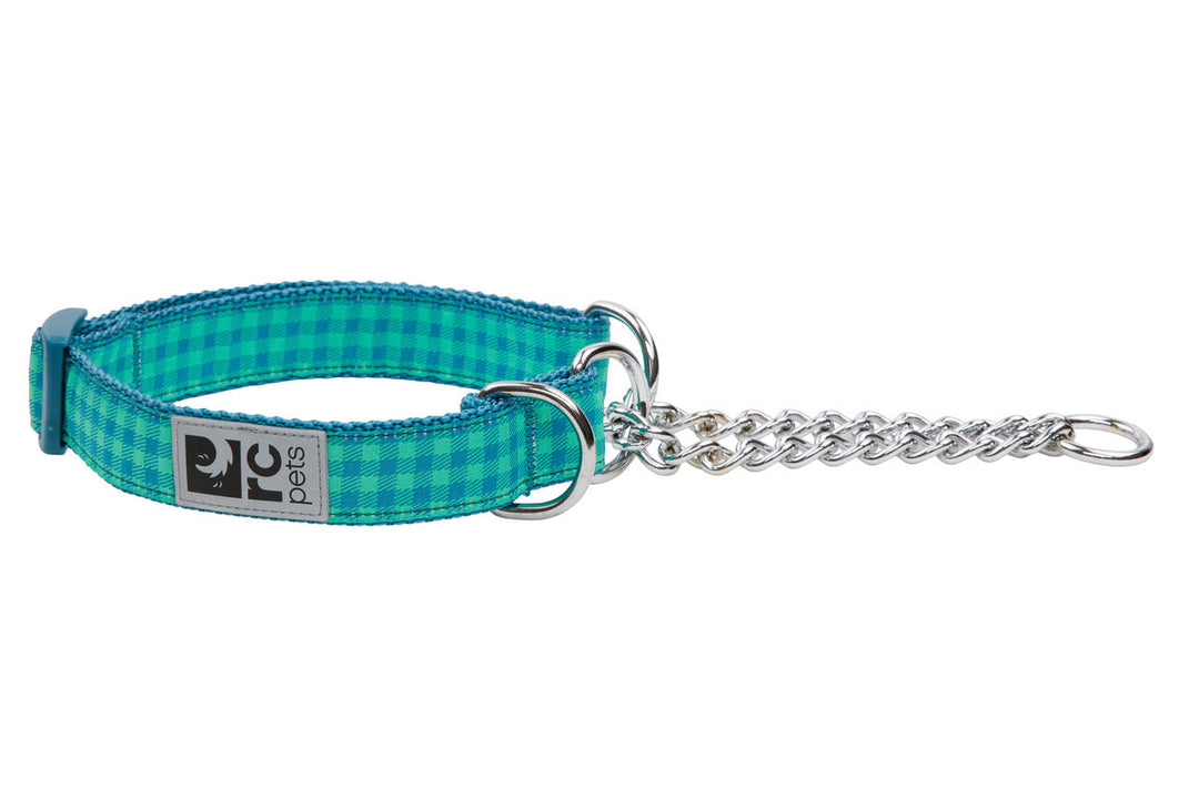 RCP Collier Dressage Motif L Vichy Vert