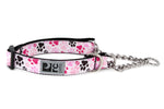 Voir l’image dans la galerie, *RCP Collier Dressage Motif S Pattes Rose Pâle