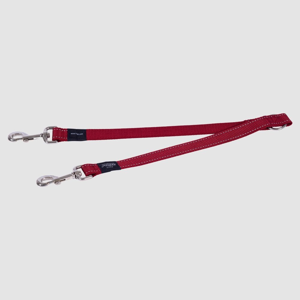Rogz Utility - Laisse Double (Coupleur) - Laisse pour Chiens