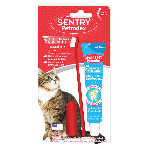 PETRODEX SENTRY Chat Trousse de Soins Dentaires 2.5oz