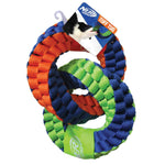 Voir l’image dans la galerie, Nerf Dog - Jouet Scoubidou Carré à Tirer Pour Chiens, 17.5 cm