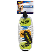 Nerf Dog - Balles de Tennis Couinantes - Jouet à Lancer et à Rapporter pour Chiens