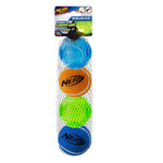 Voir l’image dans la galerie, Nerf Dog - Balles avec Couineur à DEL 6.3 cm - Jouet en TPR à Lancer et à Rapporter pour Chiens )Paquet de 4)