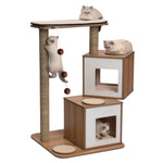 Voir l’image dans la galerie, CATIT VESPER Meuble V-Double Noyer