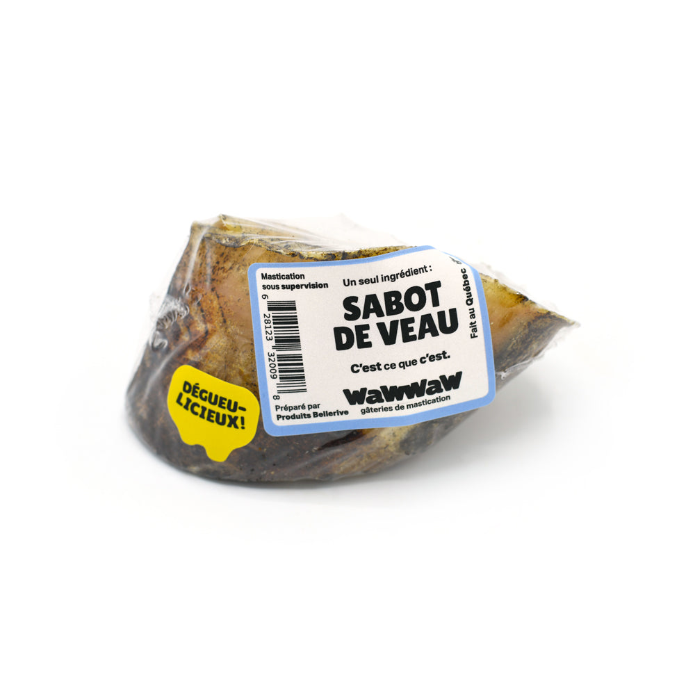 Wawwaw - Sabot de Veau - Gâteries Naturelles pour Chiens