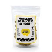 Wawwaw - Morceaux de Saucisse de Poulet - Gâteries pour Chiens