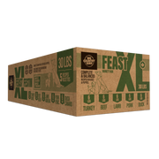 Big Country Raw - Recette XL Festin - Nourriture Crue Congelée pour Chiens de Grandes Races