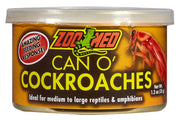 ZOO MED Nourriture Reptile Can O' Cockroaches 1.2oz