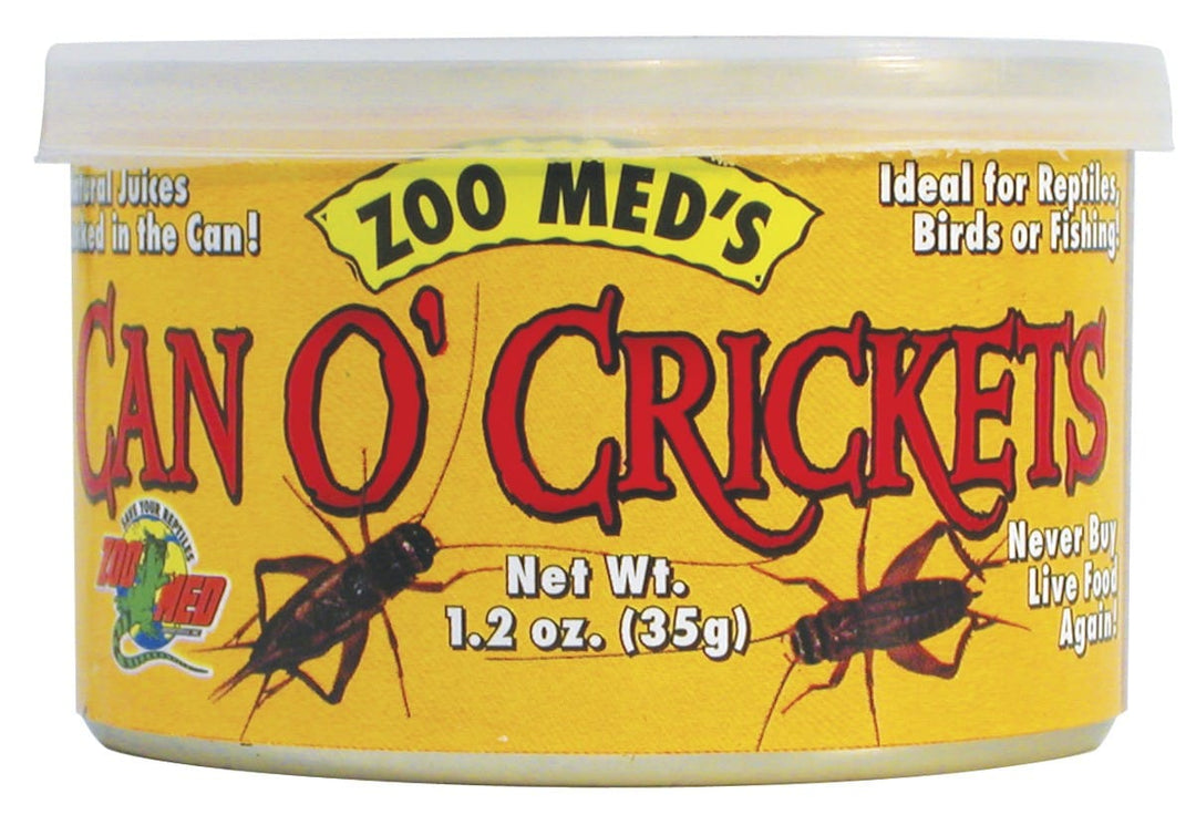 ZOO MED Nourriture Reptile Can O' Crickets 1.2oz