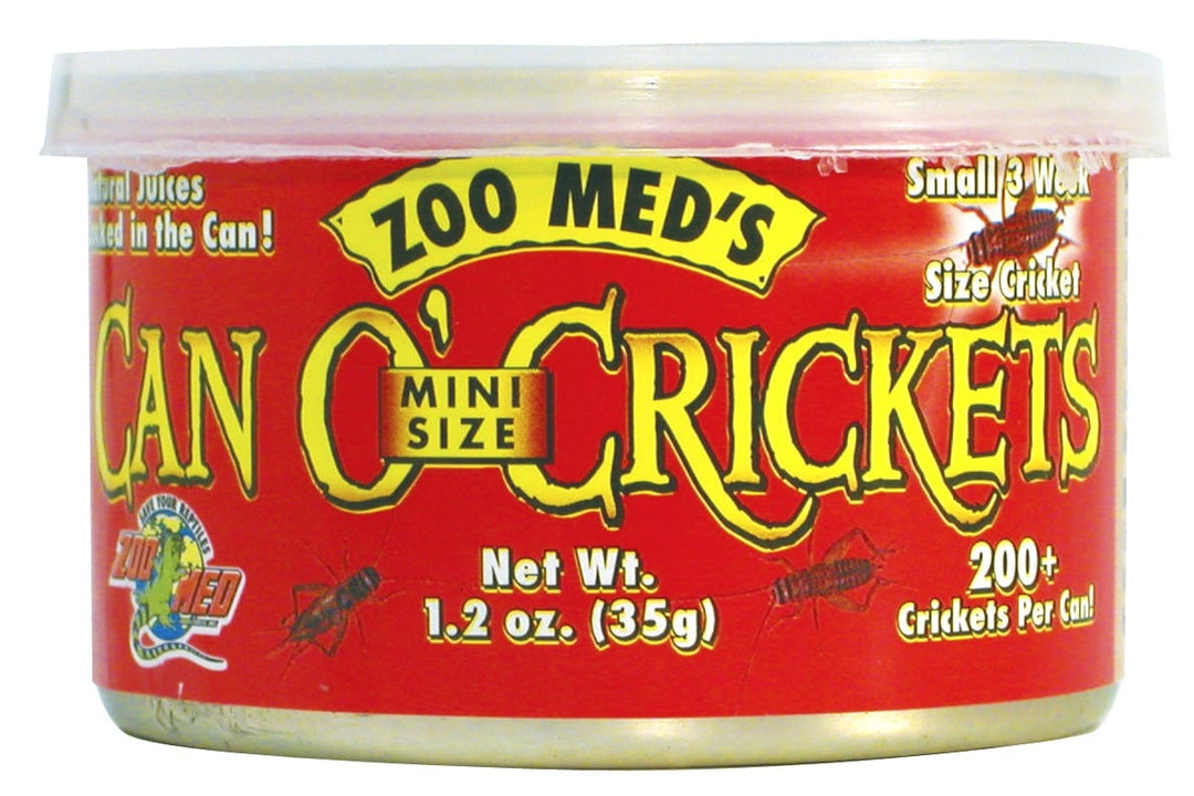 ZOO MED Nourriture Reptile Can O' Mini Crickets 1.2oz