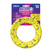 Nitro Zeus - Anneau Lestée 6.3 cm - Jouet Ultra Robuste et Durable pour Chiens