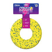 Nitro Zeus - Disque Volant 24 cm - Jouet à Lancer Ultra Robuste et Durable pour Chiens