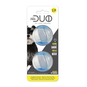 Duo Zeus - Balles Phosphorescentes avec Organe Sonore - Jouet pour Chiens, Paquet de 2
