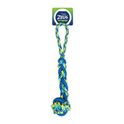 Fitness Zeus - Balle en Corde et en TPR 40.6 cm - Jouet à Tirer pour Chiens