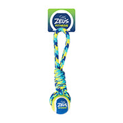 Fitness Zeus - Balle de Tennis avec Corde 22.9 cm - Jouet à Tirer pour Chiens
