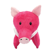 Safari Zeus - Phacochère Rose 15 cm - Jouet en Peluche avec Couineur pour Chiens