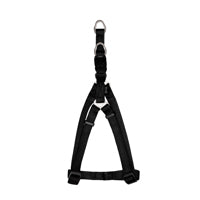 ZEUS Harnais Nylon Fixation Rapide S 3/8x13-18" Noir